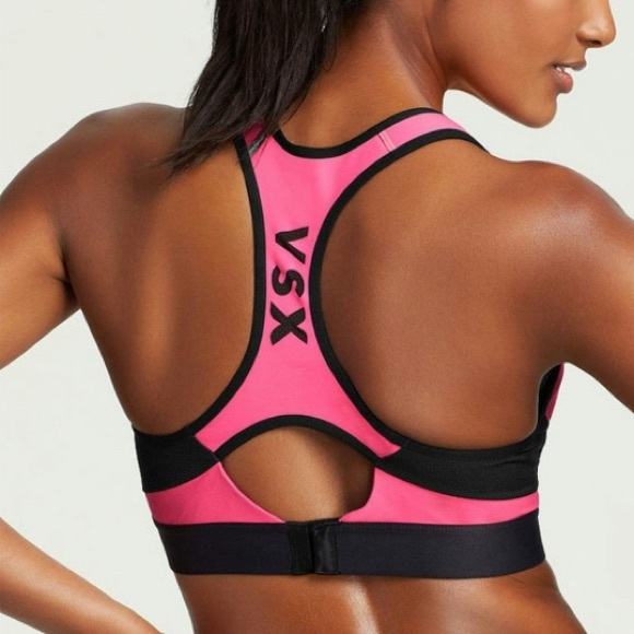 Victoria Secret VSK hot pink sports bra - Picture 2 of 9